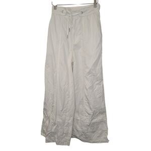 FREE PEOPLE MOVEMENT Womens Size XS White High Waisted Wide Leg Pants
